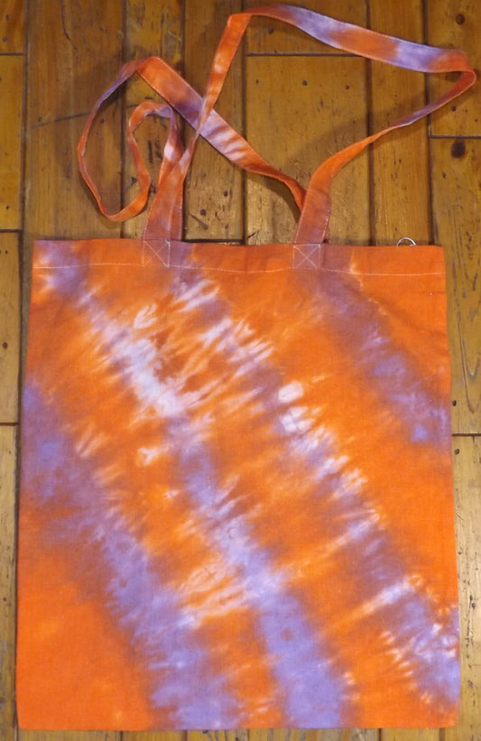 Tote bag Tie-dye 14x16 Go Clemson