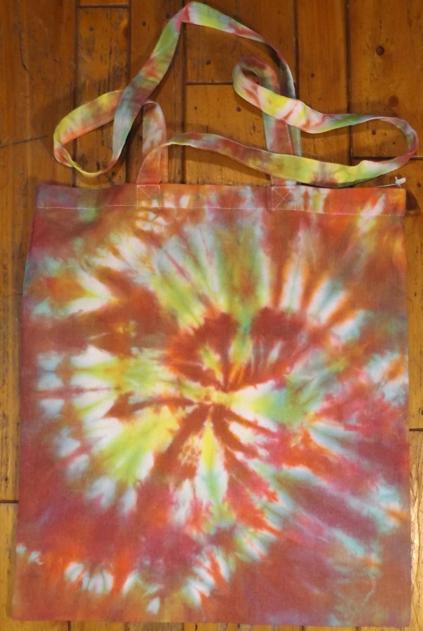 Tote Bag Tie-dye 14x16 Multi Color