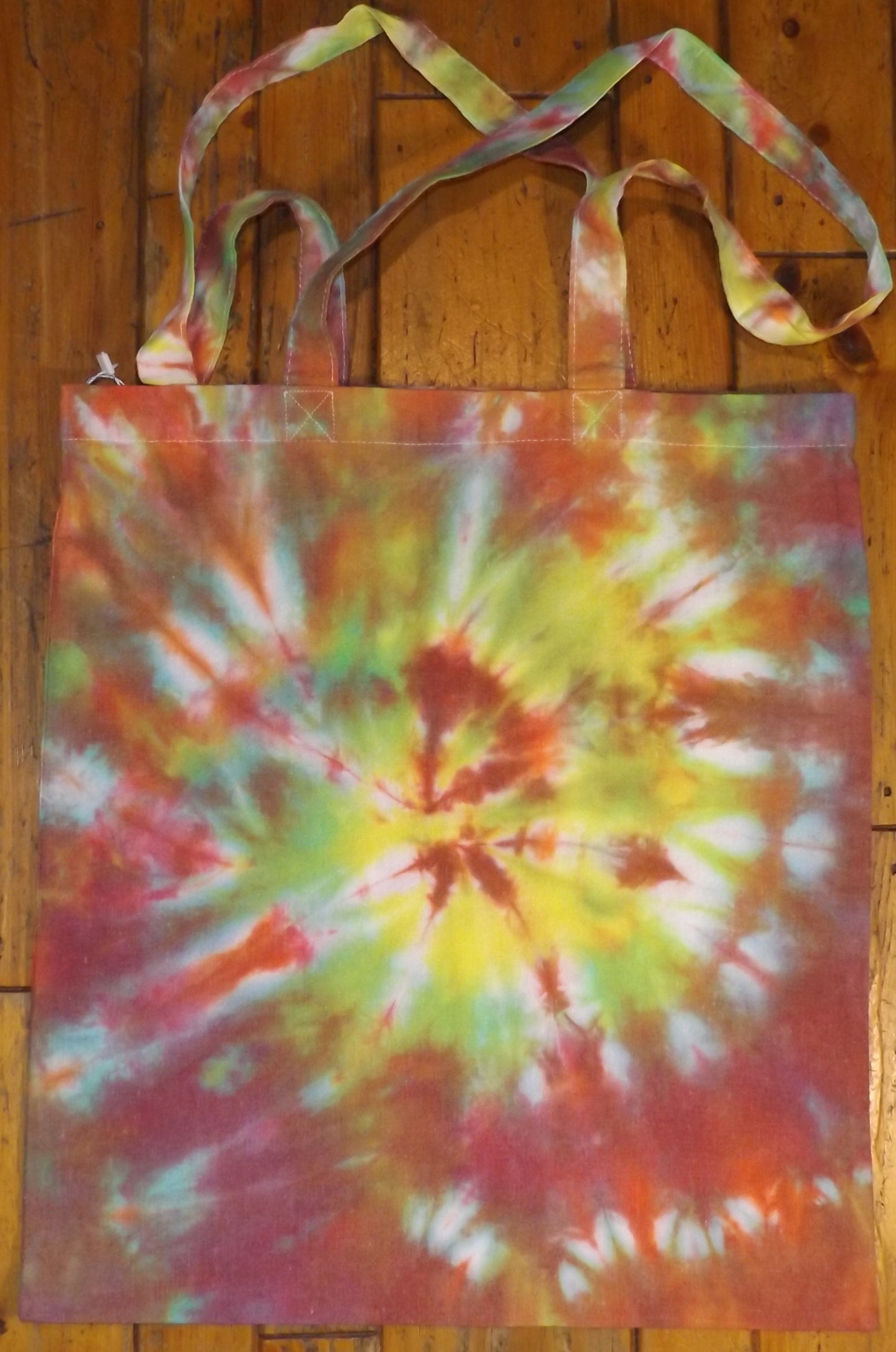 Tote Bag Tie-dye 14x16 Multi Color