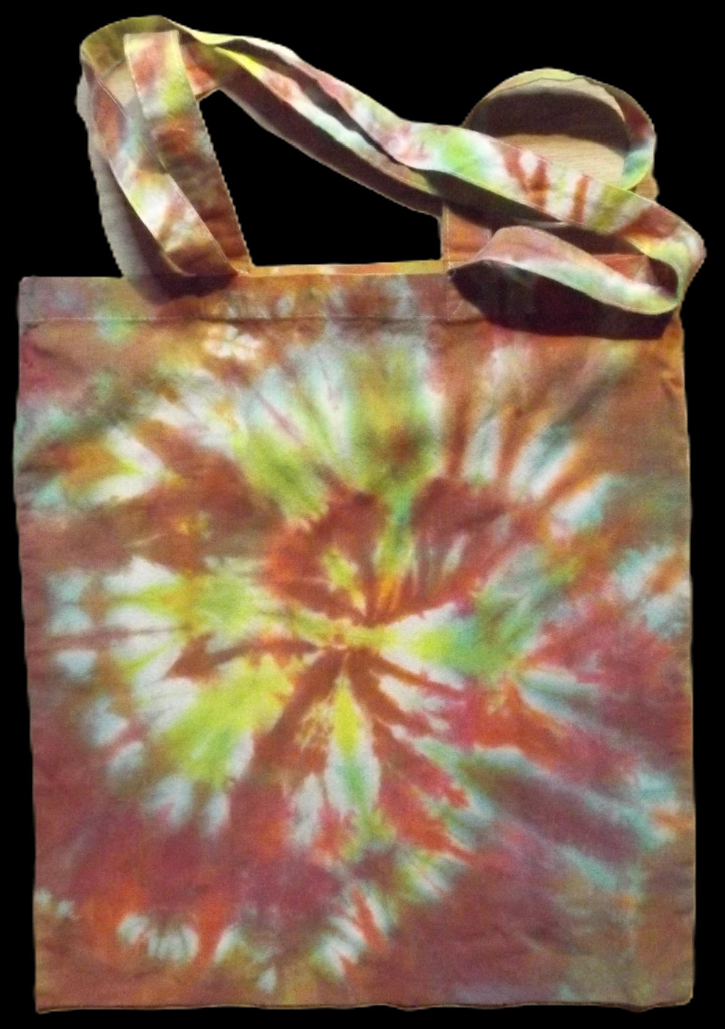 Tote Bag Tie-dye 14x16 Multi Color