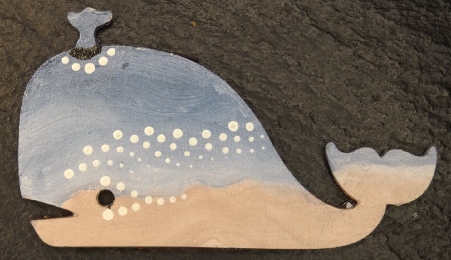 Magnet Whale Beach Colors